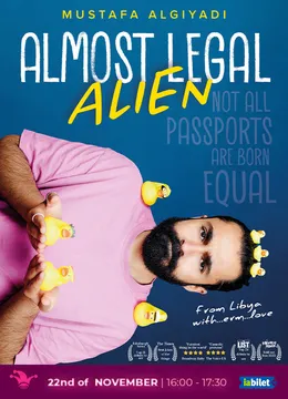 The Fool: English Stand-up Comedy with Mustafa Algiyadi: Almost Legal Alien