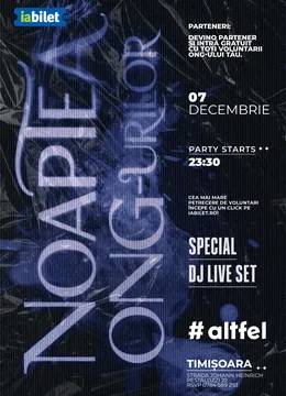 Timisoara: Noaptea ONG-urilor 07.12