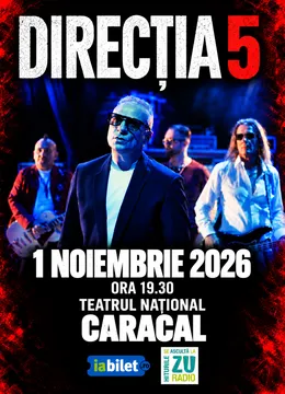 Caracal: Concert Direcția 5 - „100% Direcția 5”