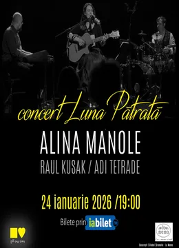Concert Luna Pătrată//Alina Manole Trio