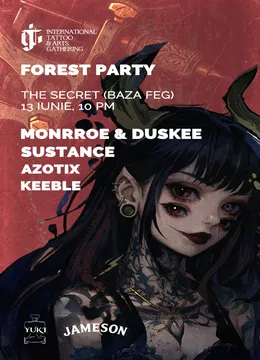 Iasi: Forest party by ITAG: Monrroe&Duskee, Sustance, Azotix, Keeble