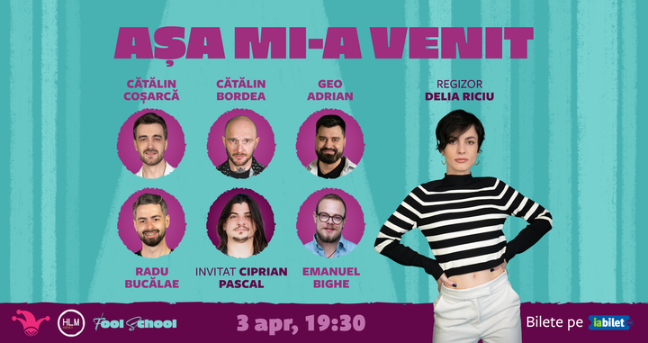 The Fool: Așa mi-a venit! | Show de comedie on the spot