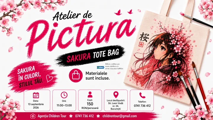 Anime Tote Bag - Atelier de Pictură