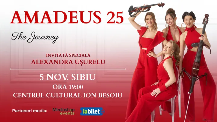 Sibiu: Turneu Aniversar - 25 de ani de Amadeus