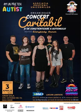 Baia Mare: Concertul Caritabil „Am un prieten autist” | Everybody Knows