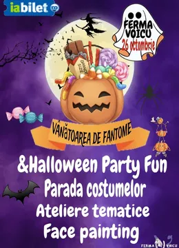 Agigea: Halloween Party - Vanatoarea de Fantome la Ferma Voicu
