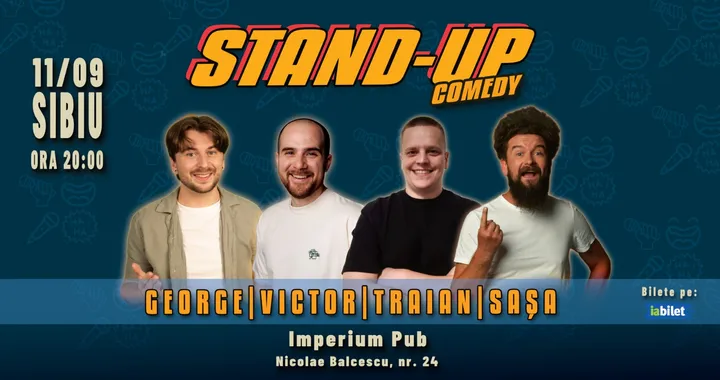 Sibiu: Stand-Up Comedy Show