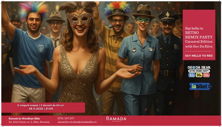 Sibiu: Retro Remix Party – Carnaval Edition