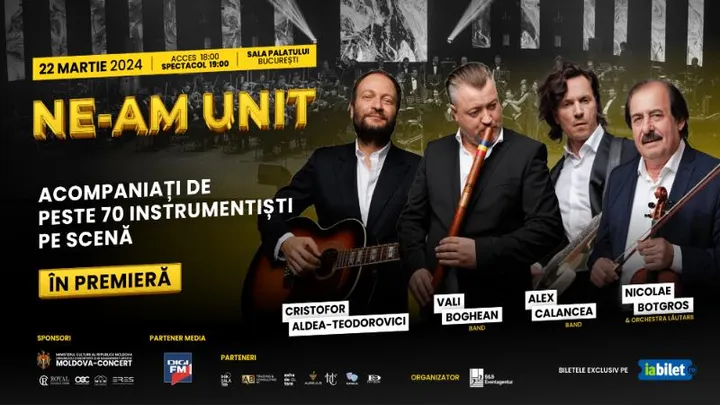Ne-am unit -   Nicolae Botgros, Vali Boghean, Alex Calancea & Cristofor Aldea-Teodorovici
