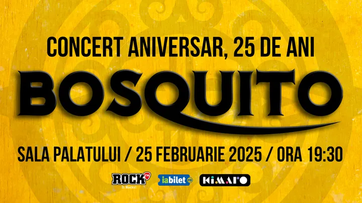 Bosquito - 25 de ani LIVE la Sala Palatului