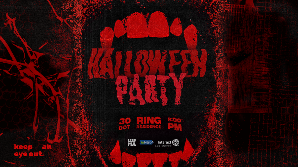 Targoviste: Halloween Party - LUMA x INTERACT