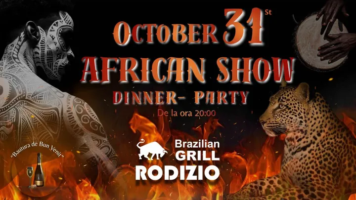 Cluj-Napoca:  African Dinner Show - Party