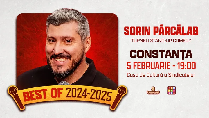 Constanta: Stand-Up Comedy Best Of 2024 & 2025 cu Sorin Pârcălab