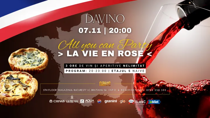 All you can Party: LA VIE EN ROSE