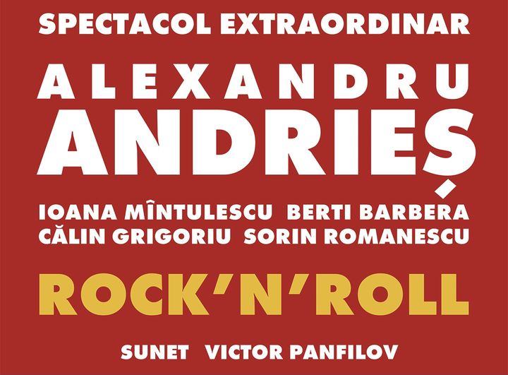 Brasov: Alexandru Andries - ROCK'N'ROLL