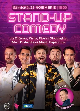 The Fool: Stand-up comedy cu Dracea, Cirje, Florin Gheorghe, Alex Dobrota si Mirel Popinciuc