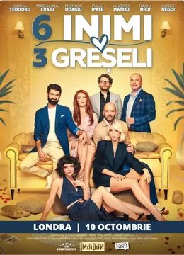 Londra: 6 Inimi, 3 Greșeli | Shaw Theatre