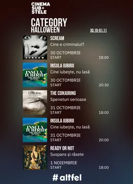 Cinema sub Stele: Halloween Edition
