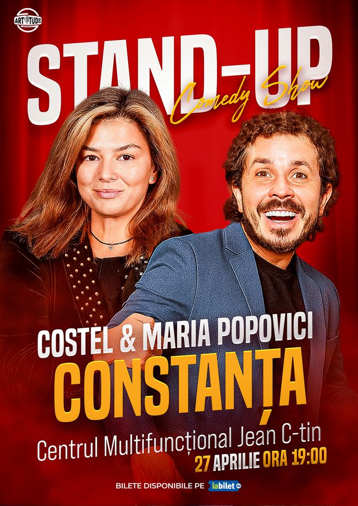 Constanța: Costel și Maria Popovici - Stand Up Comedy Show