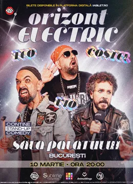 Teo, Vio si Costel @ Sala Palatului -  ORIZONT ELECTRIC