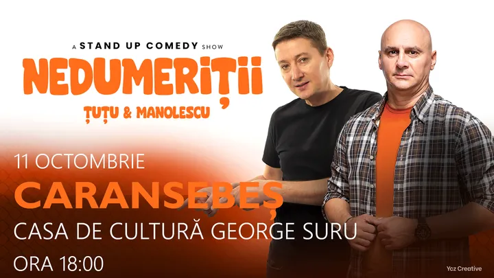Caransebes: Stand-up Comedy - Dan Tutu si Cristi Manolescu