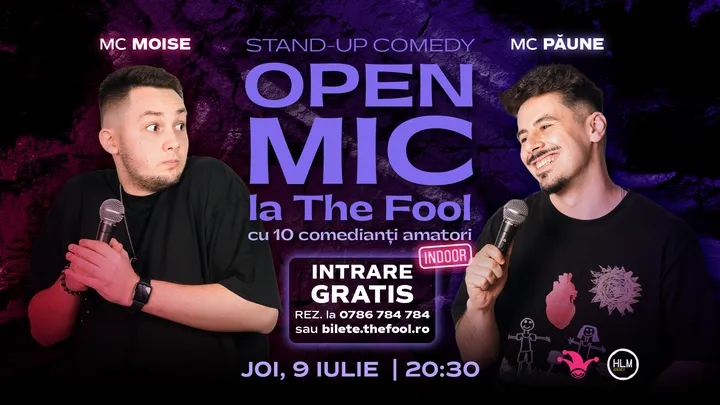 The Fool: Open Mic: MCs Moise & Păune
