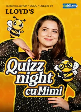Lloyd's: Quiz Night cu Mimi