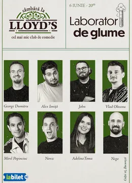 Lloyd’s: Laborator de glume, Stand-up Comedy Testare Material