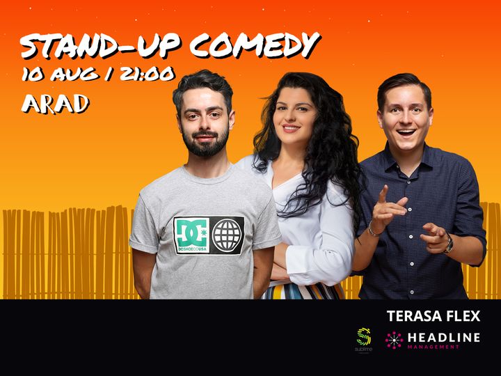 Arad: Stand-up Comedy cu Bucalae, Tanase, State