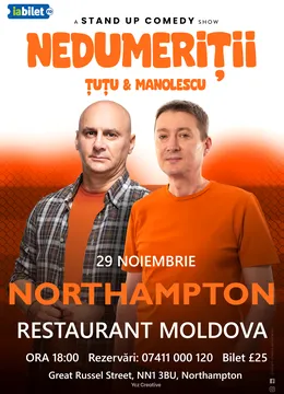 Northampton: Stand-up Comedy - Dan Tutu si Cristi Manolescu
