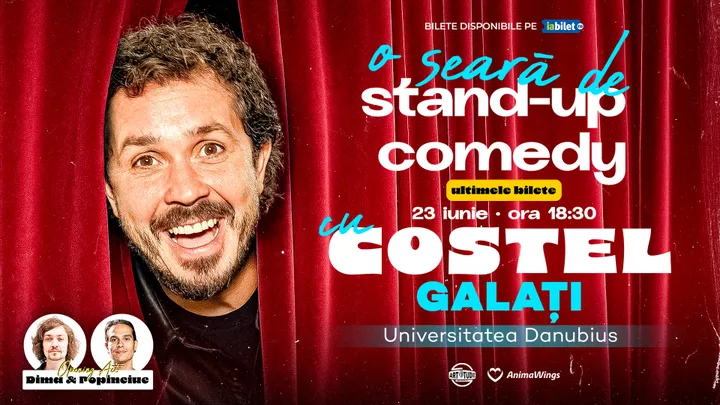 Galati: O seară de stand up comedy cu Costel | Comedy Show