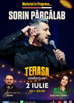 Sorin Pârcălab - Work in Progress pe Terasa ComicsClub!