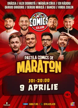 Maraton de Stand-up Comedy la ComicsClub!