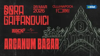 Cluj-Napoca: Dora Gaitanovici • “Arcanum Bazar” • Lansare de album