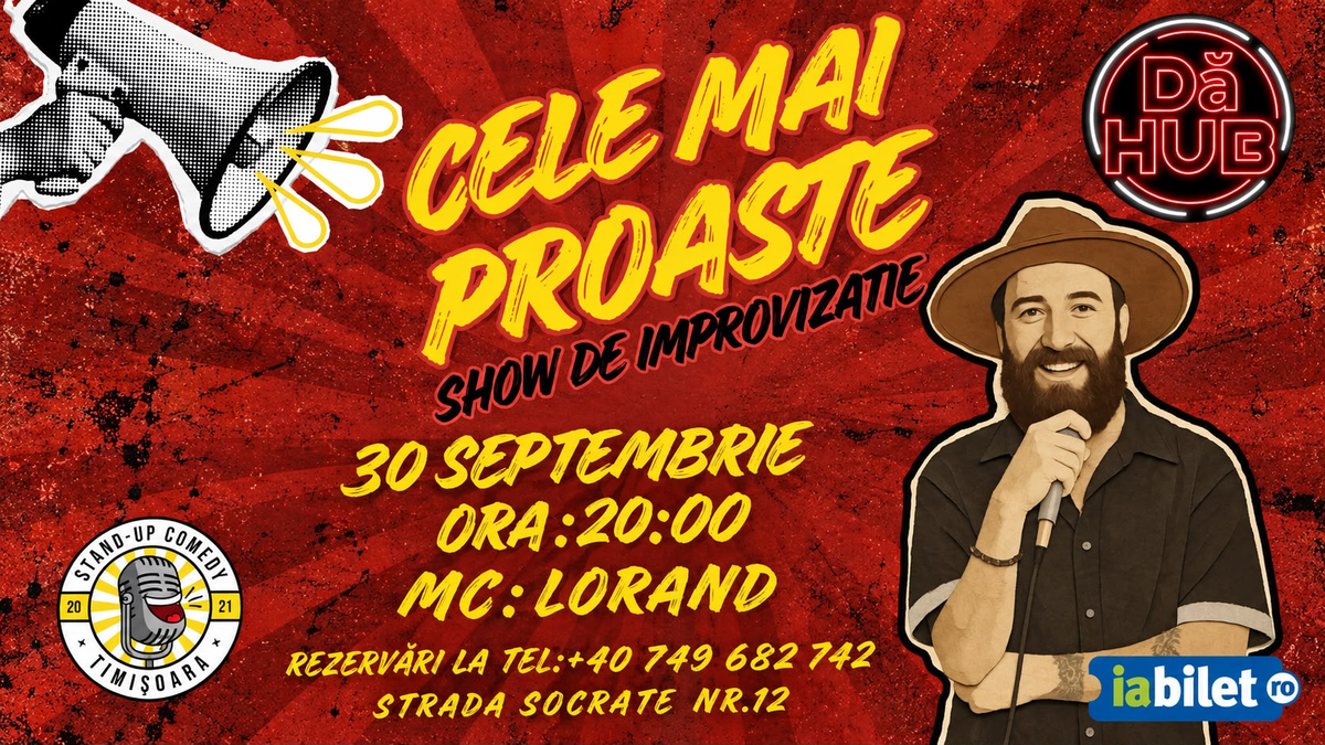 Show de improvizație - Cele mai proaste @DăHUB
