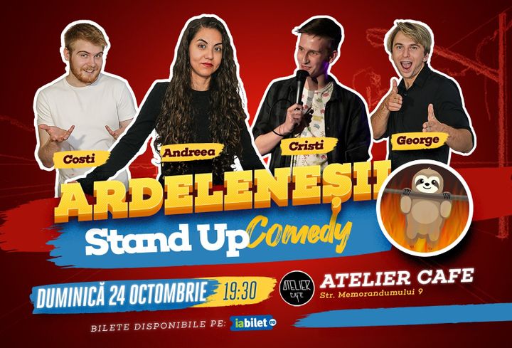 Stand-up Comedy cu Ardeleneșii | Invitat: Cristi Giurgiu