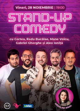 The Fool: Stand-up comedy cu Cortea, Bucalae, Mane, Gabriel Gherghe și Alex Ioniță