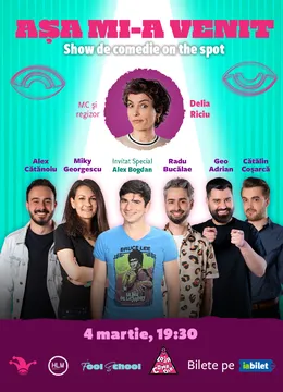 The Fool: Așa mi-a venit! | Show de comedie on the spot
