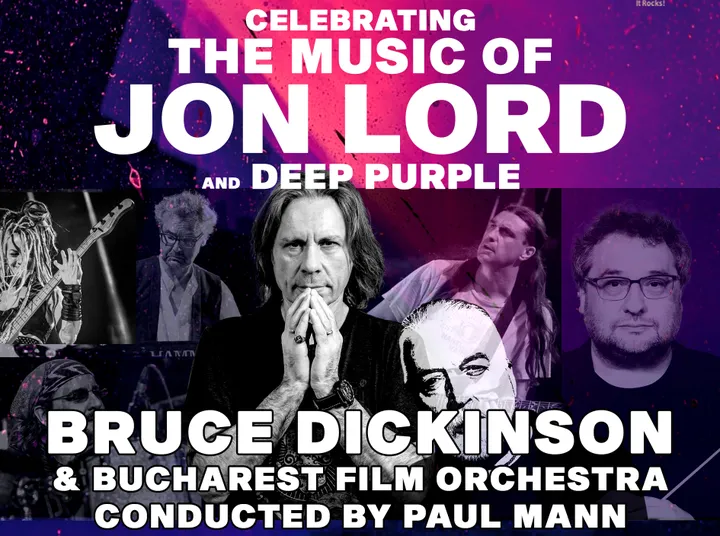 Bruce Dickinson cu Orchestra la Sala Palatului