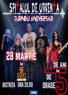 Bistrita: Concert aniversar 25 de ani - Spitalul de Urgenta