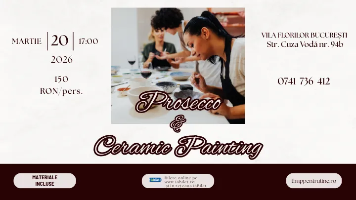 Prosecco & Ceramic Painting