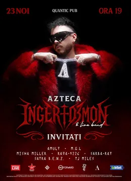 AZTECA - Lansare "iNGER & D3MON"