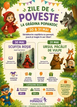 Zile de poveste la Grădina Popanzoc