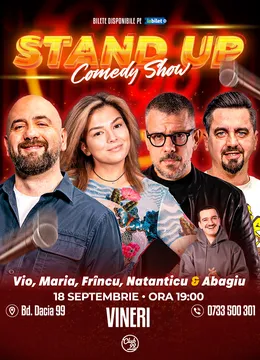 Stand-up Comedy cu Vio, Costel, Frîncu, Natanticu & Abagiu la Club 99 | Show 1