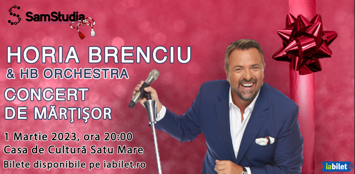 Satu Mare: Concert de mărțișor Horia Breciu & HB Orchestra în Satu Mare