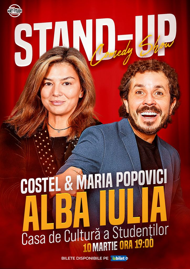 Alba Iulia: Costel și Maria Popovici - Stand Up Comedy Show