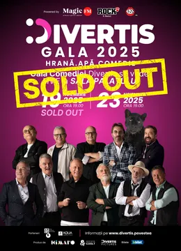 Divertis. Gala 2025 – Apă, Hrană, Comedie