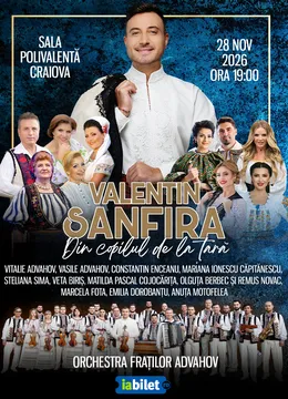 Craiova: Concert Valentin Sanfira