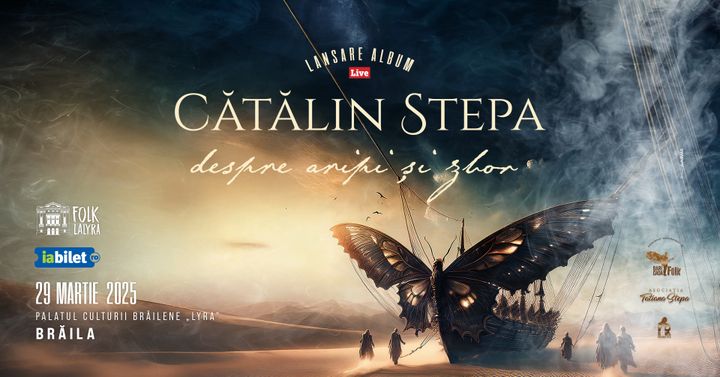 Braila: Catalin Stepa - Lansare album Despre Aripi si Zbor