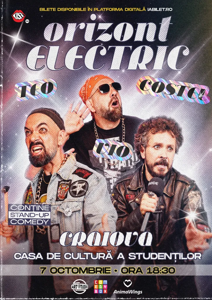 Craiova: Teo, Vio și Costel - Orizont Electric | Stand Up Comedy Show